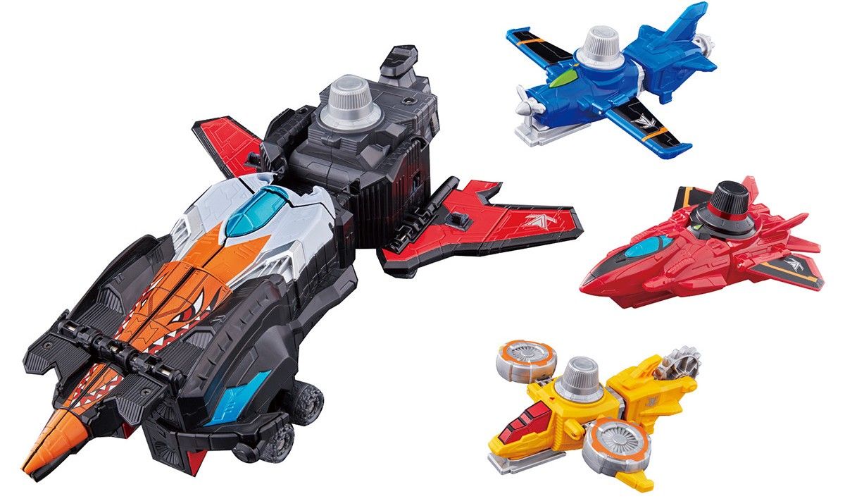 快盗戦隊ルパンレンジャーVS警察戦隊パトレンジャー おもちゃ 7点