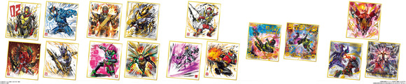 仮面ライダー色紙ART06