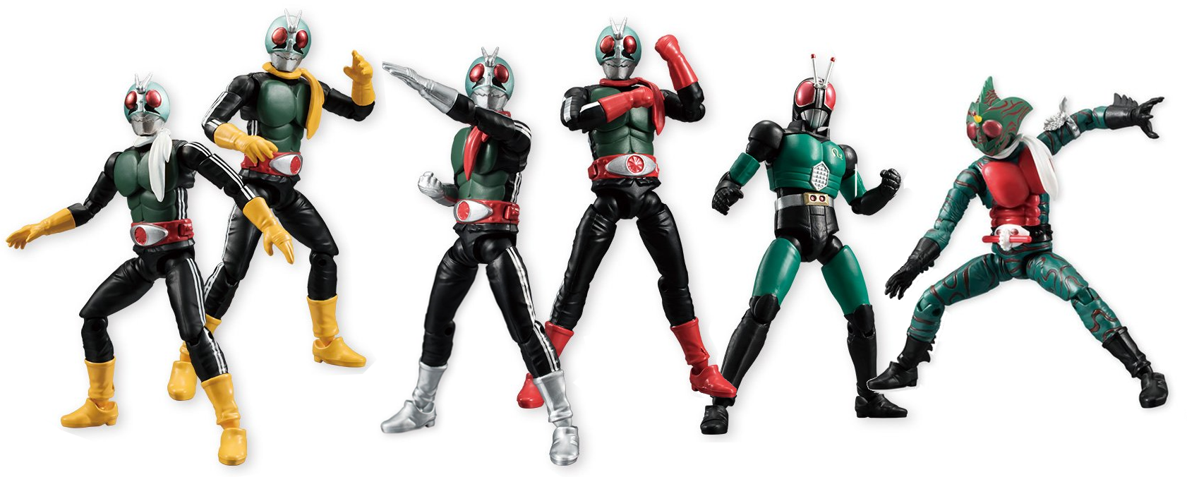 食玩「SHODO仮面ライダーVS」シリーズ第8弾に「ZX」をはじめ新