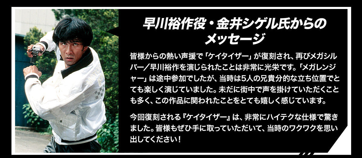 プレバン】戦隊職人 ケイタイザー -MEGAREAL EDITION-！ : 特撮玩具 