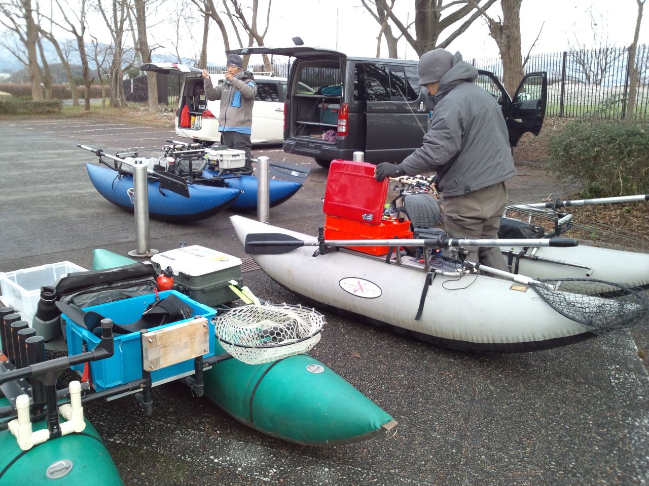 冬のfbi琵琶湖釣行 フローターblog ポンツーン魂