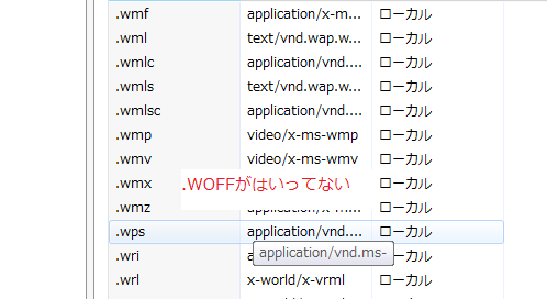 Iisでwoffが404になる くりーむわーかー Iisでwoffが404になる くりーむわーかー