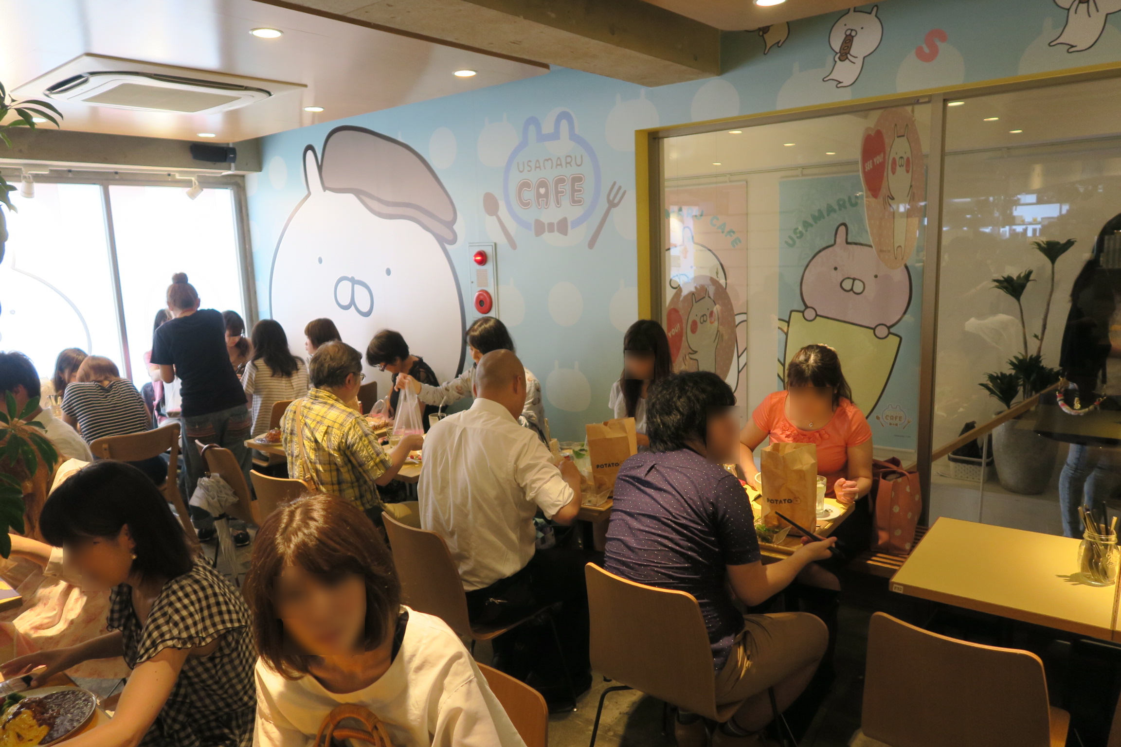 うさまるカフェが本日7月7日オープン 事前予約8000席分が完売 カフェ前に行列も Lineスタンプ公式ブログ うさまるカフェが本日7月7日オープン 事前予約8000席分が完売 カフェ前に行列も Lineスタンプ公式ブログ