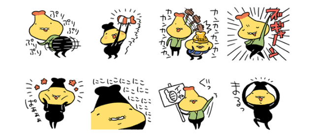 意外な組み合わせがクセになる テンプラニンジャ サムライ作者シノザキさんインタビュー Line Creators Support Program Lineスタンプ公式ブログ 意外な組み合わせがクセになる テンプラニンジャ サムライ作者シノザキさんインタビュー Line Creators Support Program Lineスタンプ公式ブログ