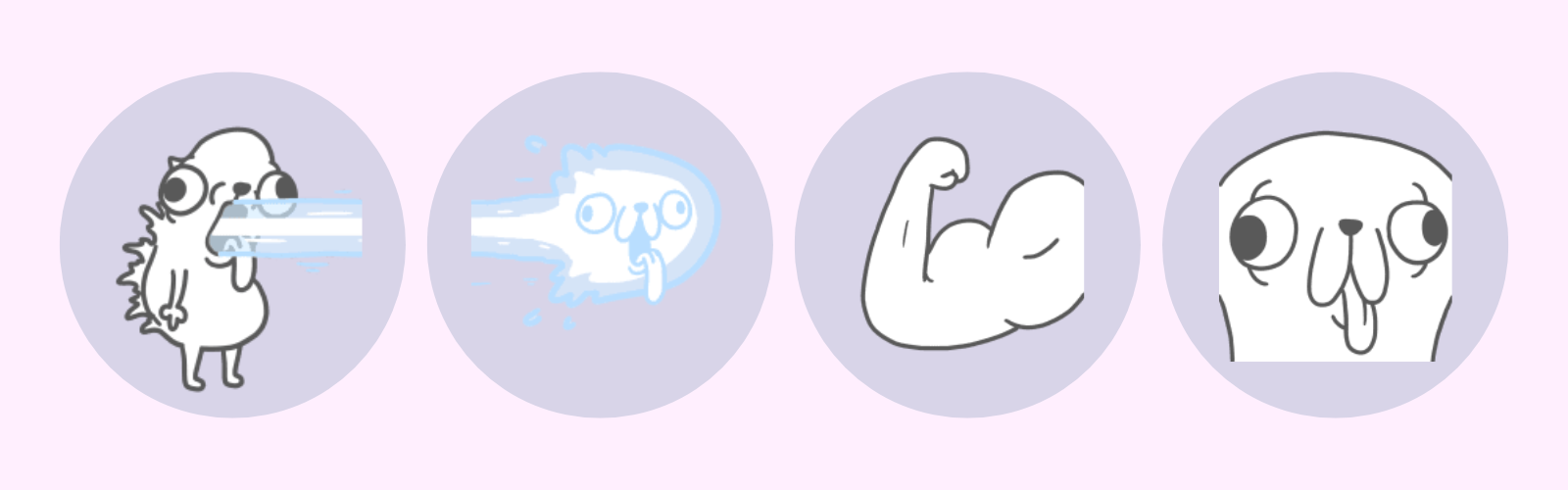 變種吉娃娃動態表情貼好讚