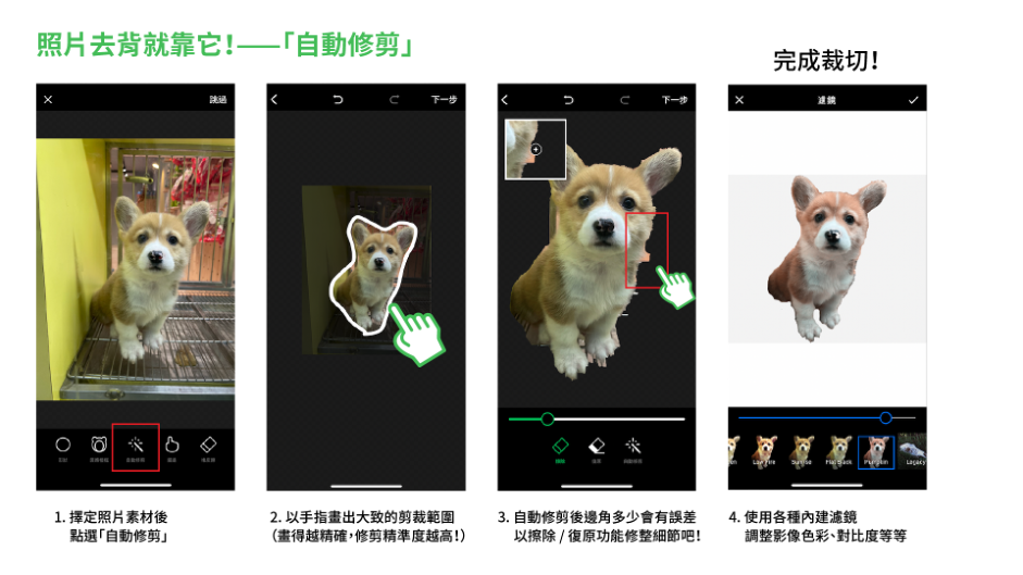 Line拍貼新手教學 用手機製作專屬貼圖吧 Line 原創貼圖誌