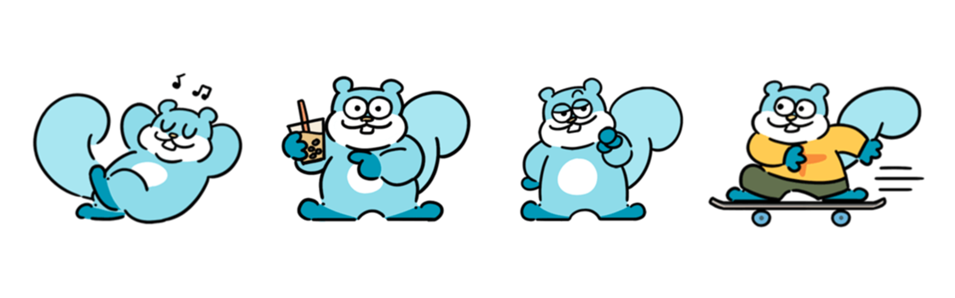 賊賊松鼠的一天