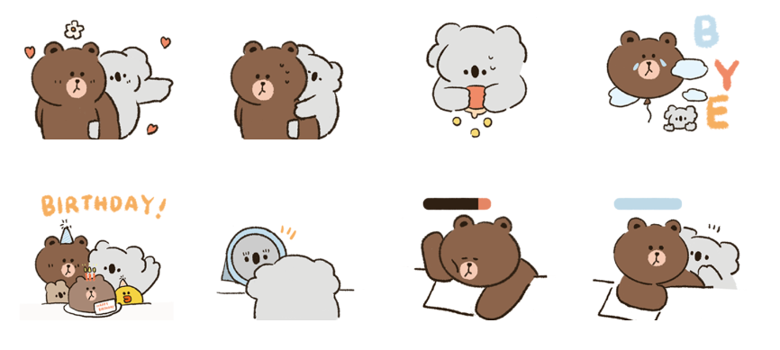 尾熊寶交朋友 BROWN & FRIENDS ｜ ZEEBO