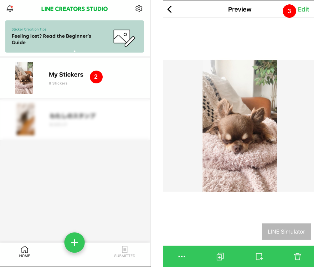 Resubmitting stickers for review in LINE Sticker Maker : LINE Creators ...