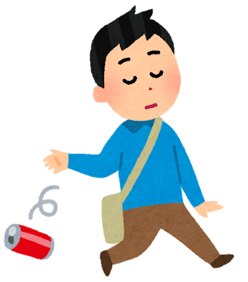 観光立国を謳う日本が世界標準の歩道のゴミ箱を頑なに設置しない→ポイ捨てが急増し深刻化wwwwww