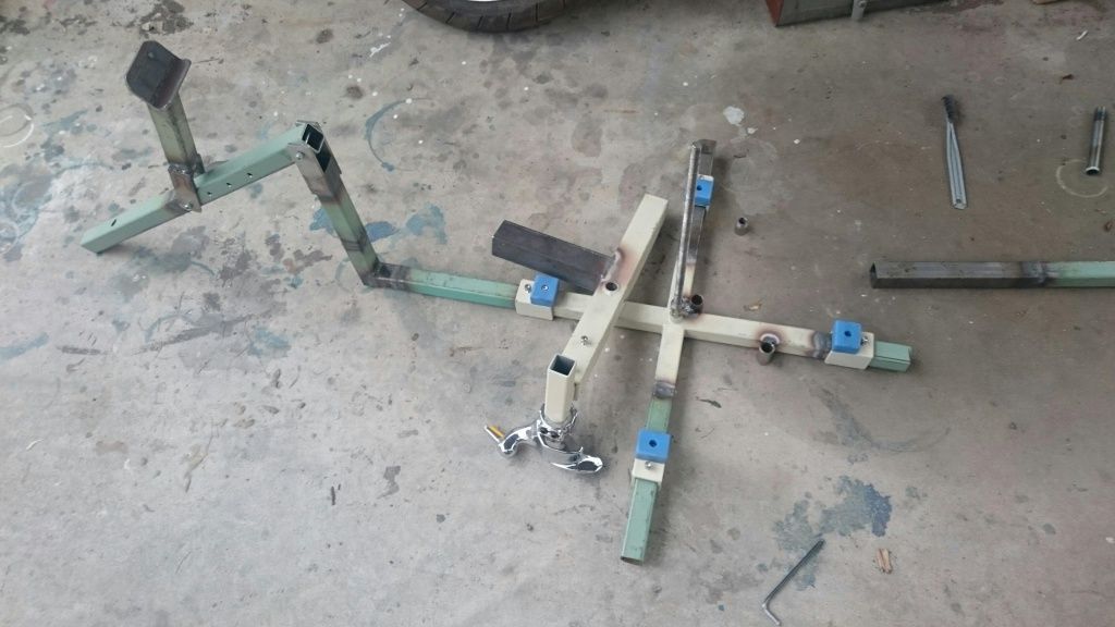 手動タイヤチェンジャー完成 茨城のサムライガレージ