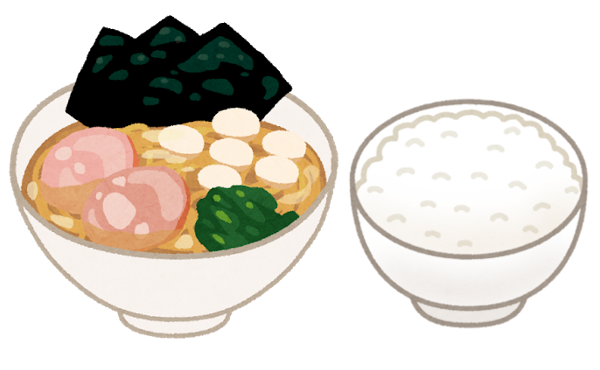 【疑問】家系ラーメンでライス頼むヤツwxwxwxwxwxwxwxwx