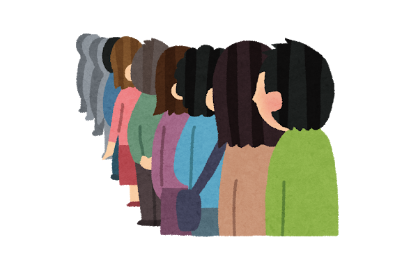 【悲報】二時間並ぶも箱マスク買えない