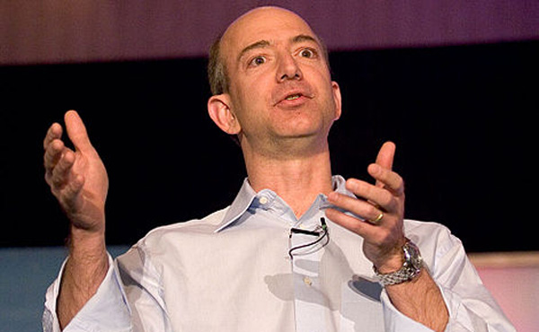 【富豪】アマゾンのベゾスCEO、あと50億ドルで「富豪世界一」に