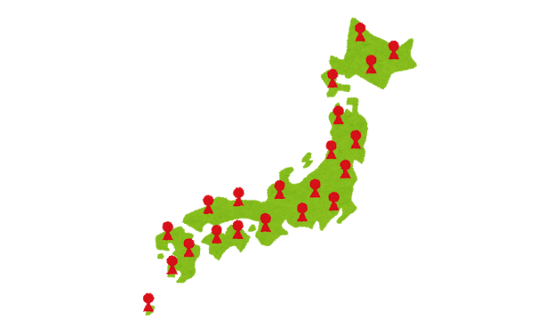 江戸時代の人口ランキングがこちら