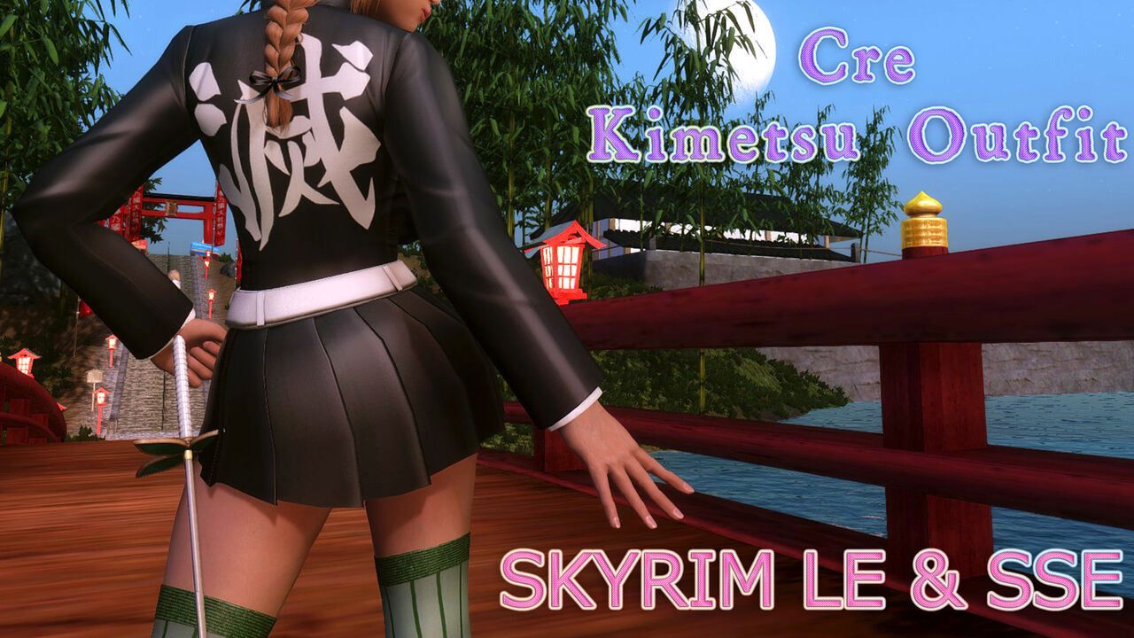 鬼滅の装備です テカりを抑えたバージョン有 まるまじライダーの日記 Skyrim Le And Se 鬼滅の装備です テカりを抑えたバージョン有 まるまじライダーの日記 Skyrim Le And Se