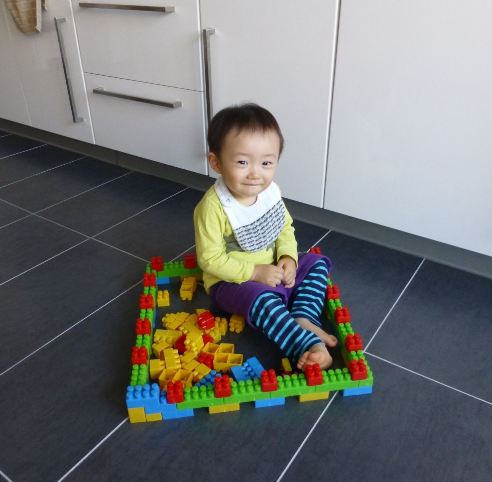大きいブロック ぐれんとミラぴょんの休日