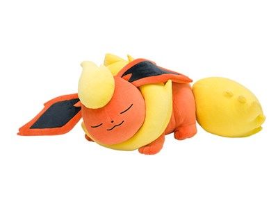 イーブイとその進化形 寝姿のもちもちタイプのぬいぐるみなど登 くまぼんの徒然草