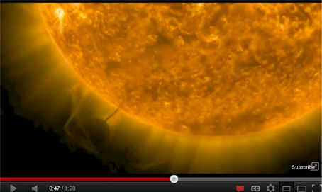 Unidentified Object SUN! March 11, 2012