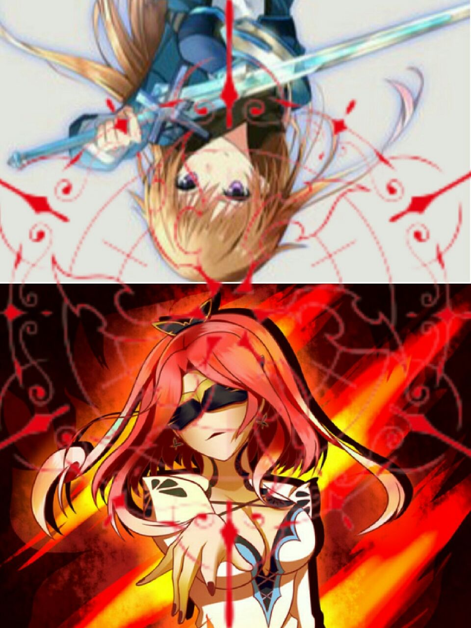 式彩ｰ深紅の零 翡翠の六花