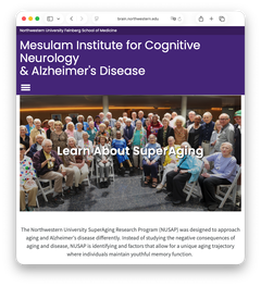 暦年齢が20~30歳若い人々と同等以上の認知能力を維持している80歳以上の"スーパーエイジャー"の脳の構造と細胞の特性