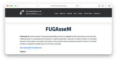 マイクロバイオーム（微生物群集 ) における未解析遺伝子産物 (タンパク質) の機能を予測する'FUGAsseM'を開発