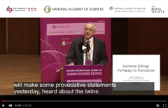 CRISPR遺伝子改変ベビー中国で誕生か(3) - 生殖細胞系列ゲノム編集の臨床応用への道