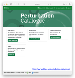 新・遺伝子摂動データ統合プラットフォーム "Perturbation Catalogue"