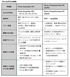 PAとDoPEの比較