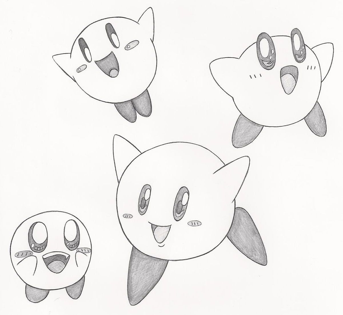 イラスト カービィ プラス 自由にやってるブログ