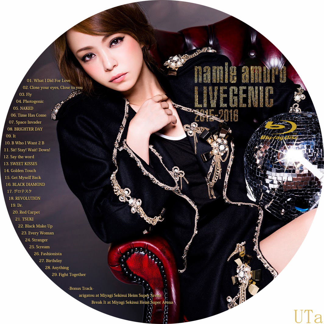 安室奈美恵 Namie Amuro Livegenic 15 16 カスタムレーベル Cropのblog