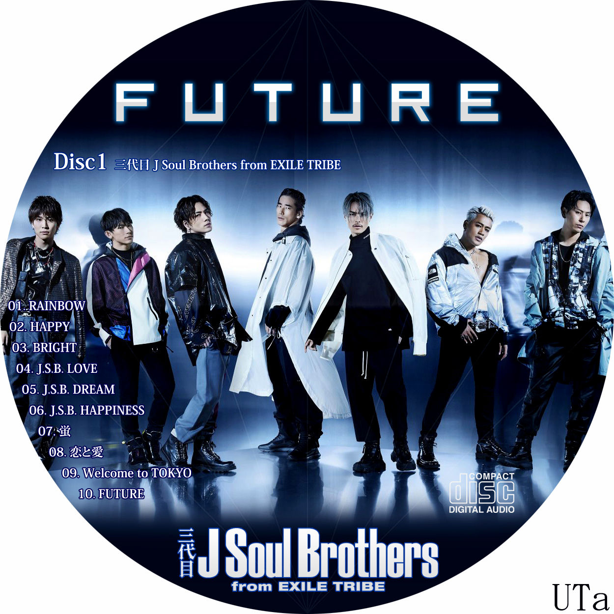 三代目 J Soul Brothers From Exile Tribe Future カスタムレーベル