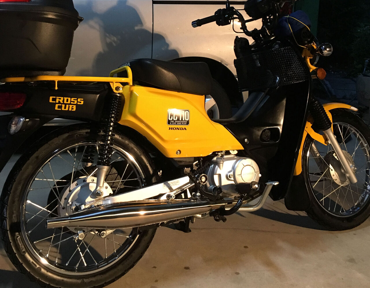 クロスカブのこと クロスカブ110とsr500