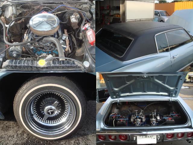 Crowd クラウド カプリスクーペ1968ハイドロ付き８ナンバー 作業中10 9 茨城県土浦市のカーショップ アメ車 国産車 外車 中古車 の販売 整備