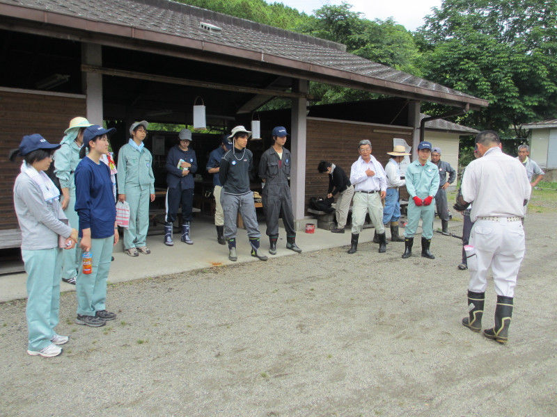 宇都宮大学里山体験活動 Crt栃木放送 とっておき 那須烏山