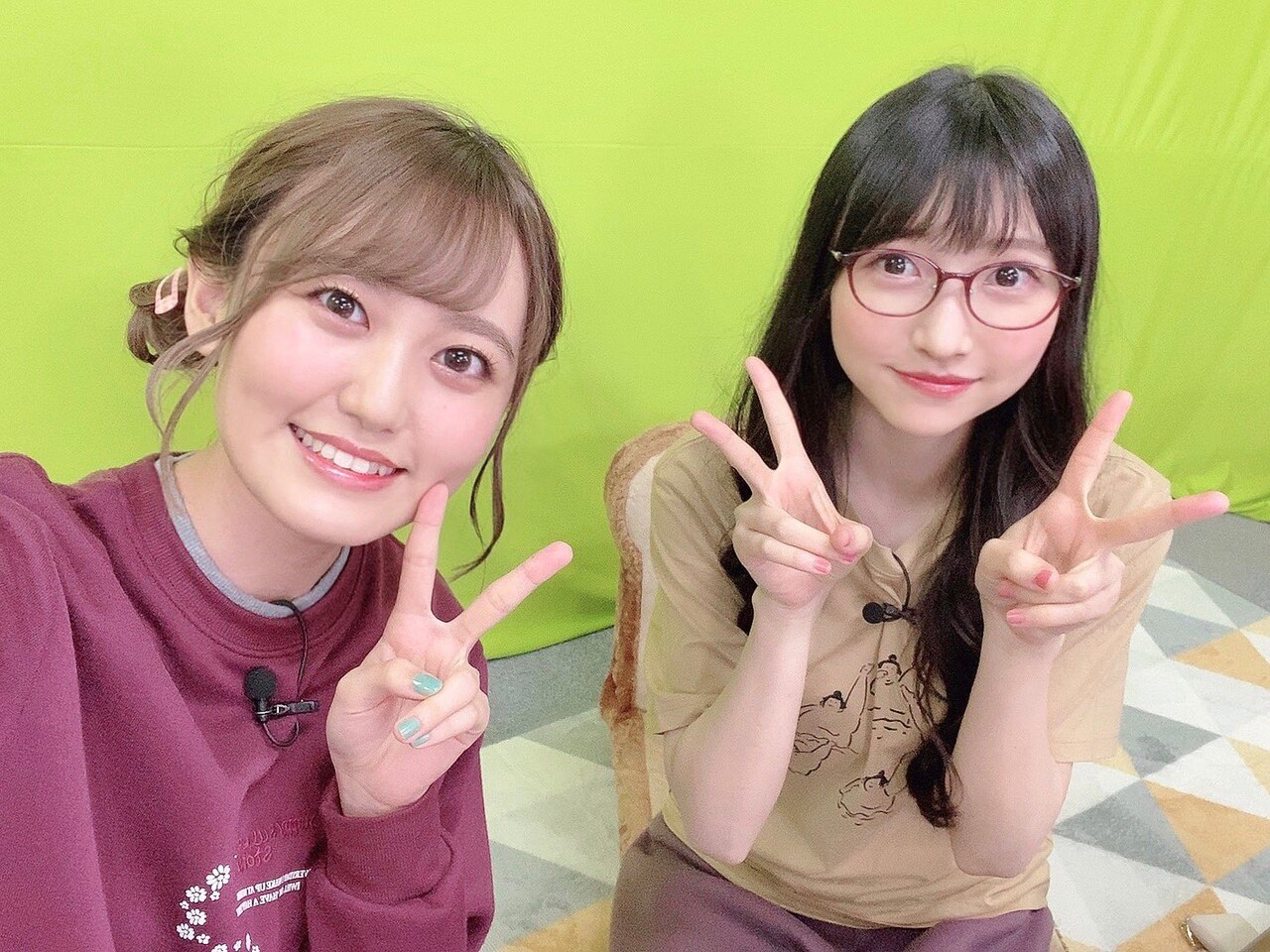 画像 声優の山崎エリィちゃん 大きな眼鏡をかけた姿がかわいい