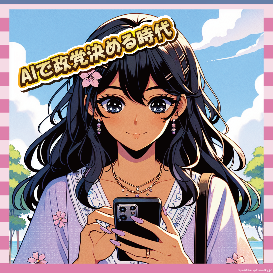 AIで政党決める時代-イメージ