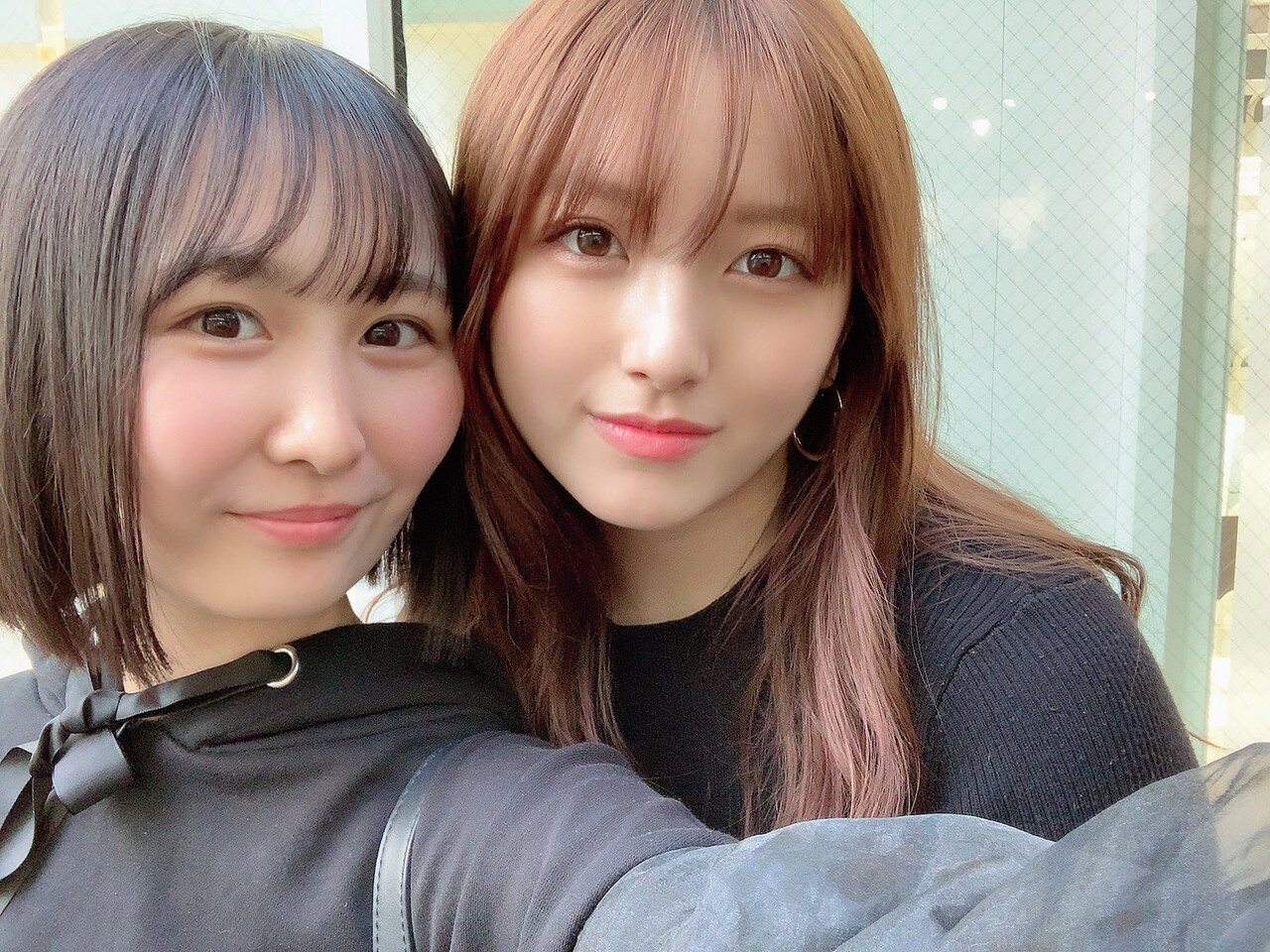 画像 山邊歩夢となーにゃのツーショット写真が可愛い