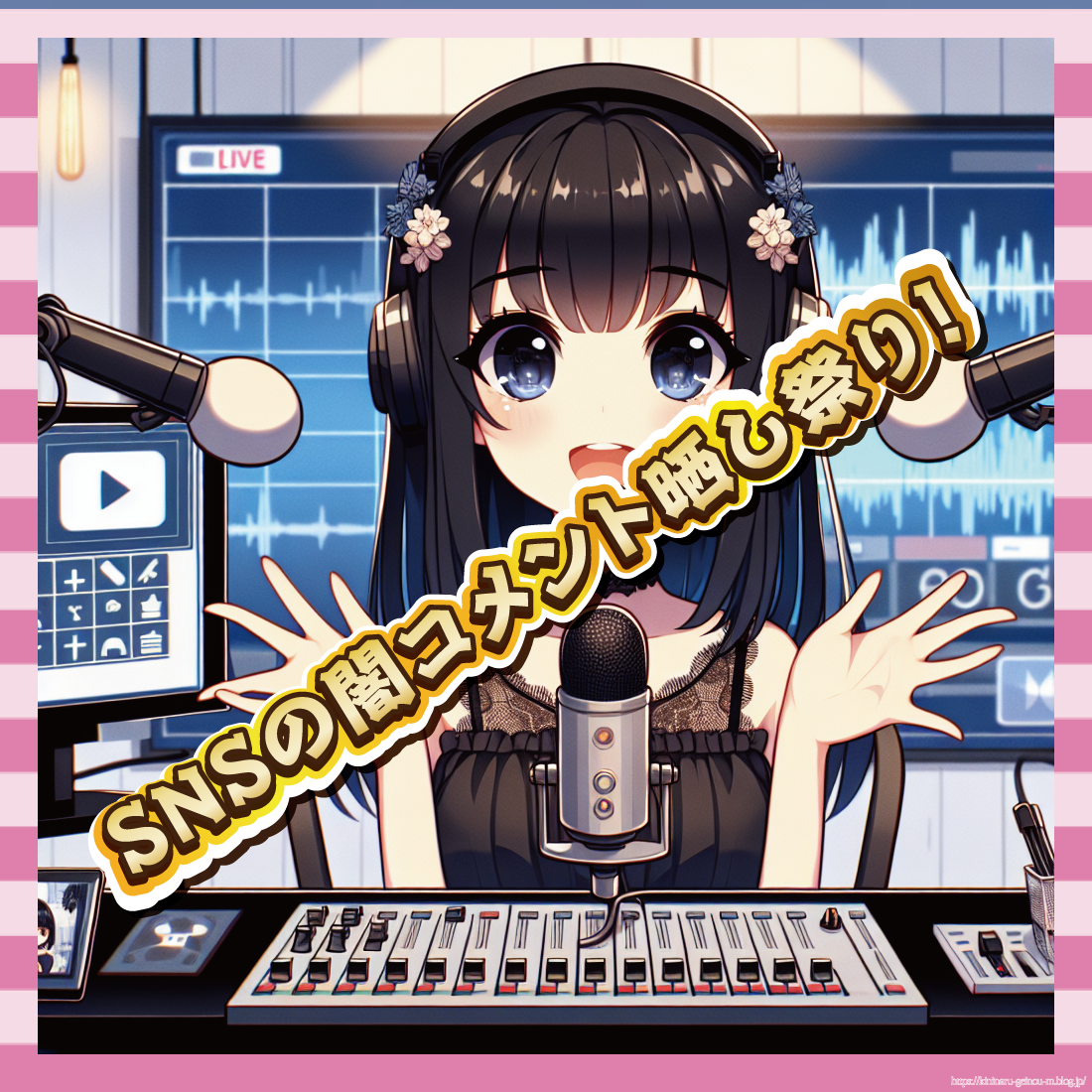 SNSの闇コメント晒し祭り!-イメージ