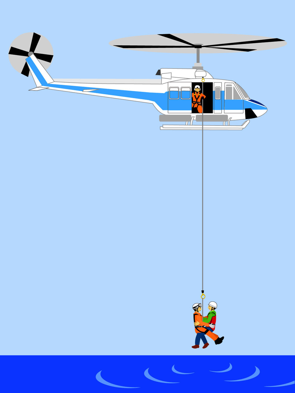 画像 ヘリで救助された女性 救助ロープで回りすぎて市を提訴する 気になる芸能まとめ