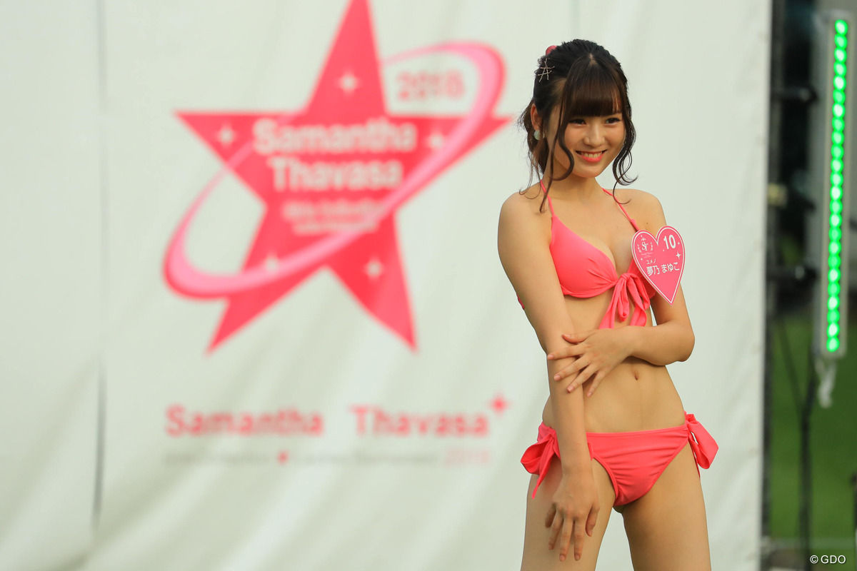 画像多数 ゴルフ場に女性モデルが水着姿で勢ぞろい サマンサタバサ モデルオーディションが開催される 気になる芸能まとめ