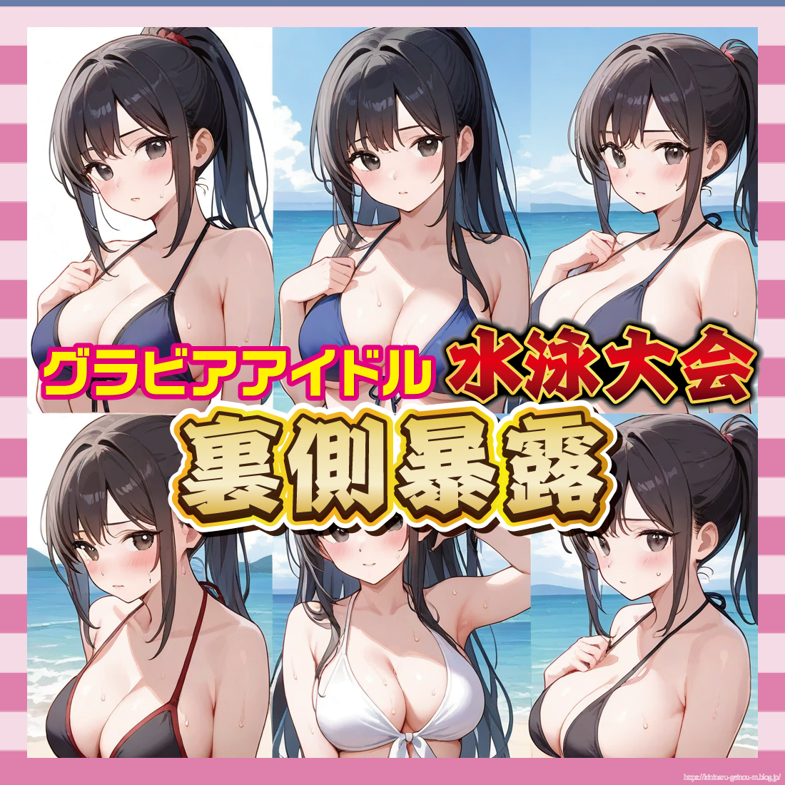 【朗報】アイドル水泳大会「ポロリ」は綿密なリハーサルで仕組まれていたwwwww-サムネ