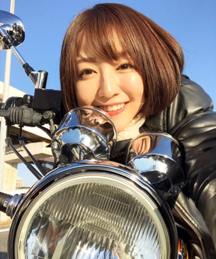 画像 日テレ 久野静香アナのバイクツーリングがカッコイイ 気になる芸能まとめ