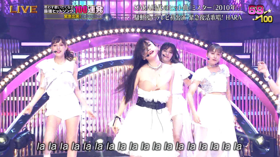 Gif 元karaのharaがブラ露出の放送事故ｗｗｗｗｗｗｗｗｗｗ 気になる芸能まとめ