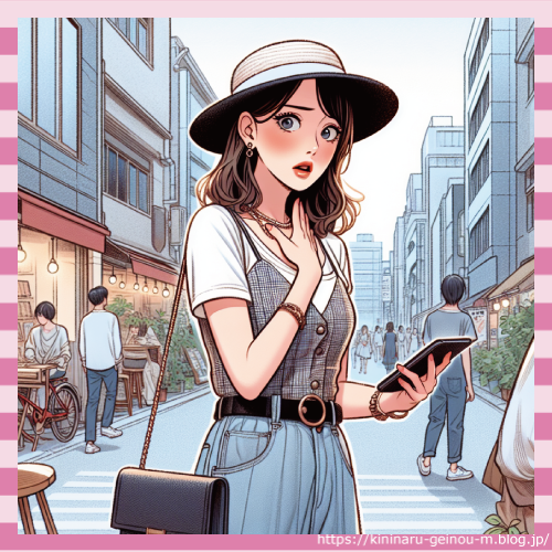 女呆れる