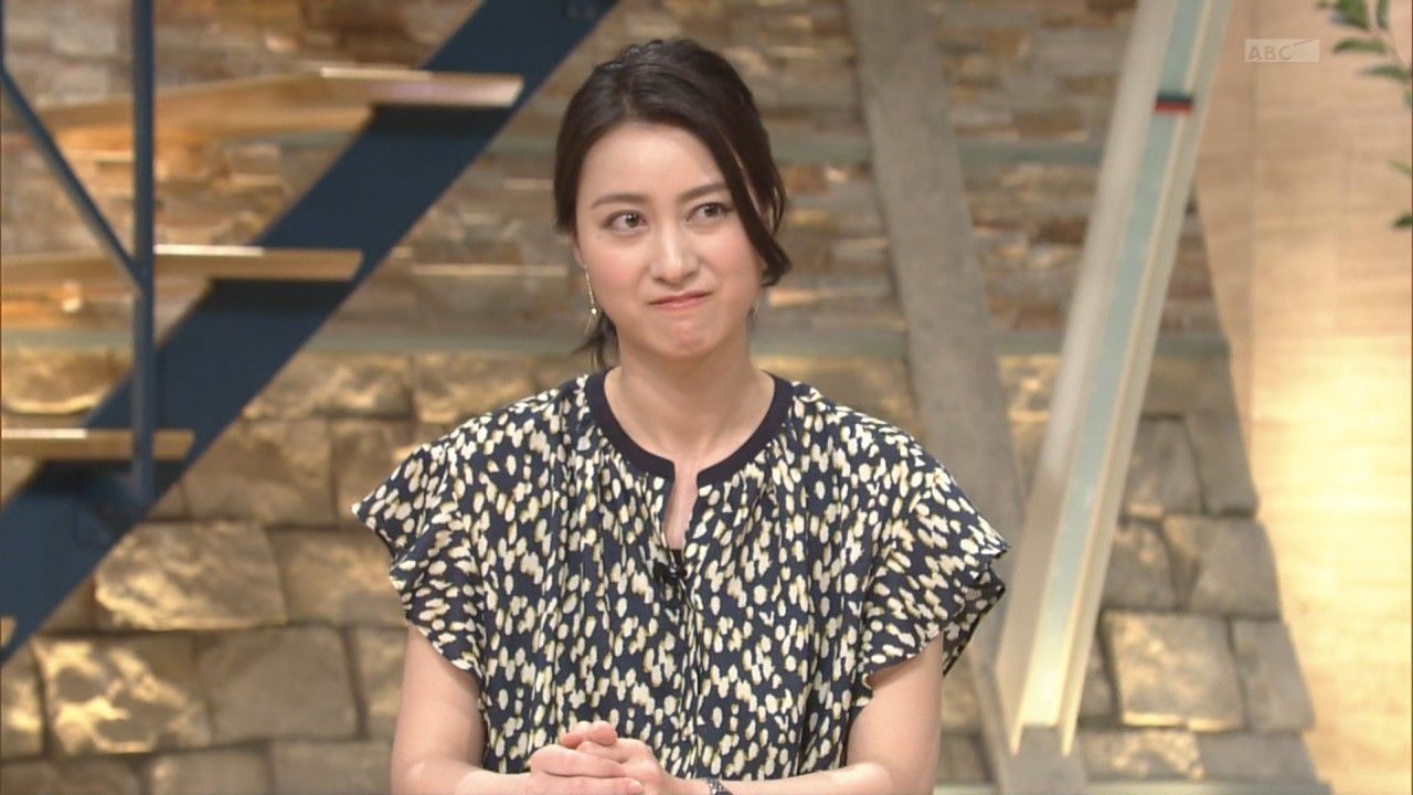 画像 報ステ 小川彩佳アナ 変顔が可愛いｗｗｗ 気になる芸能まとめ