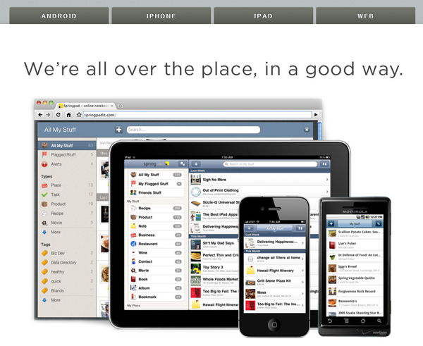 Springpad for Android