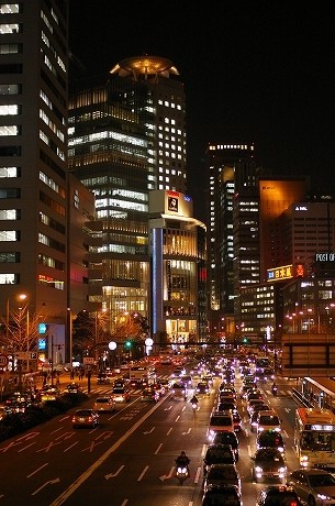 夜の梅田