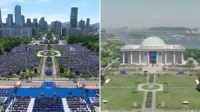 【比較画像】「え？まじこれ」韓国大統領就任式の差がヤバイと話題･･･