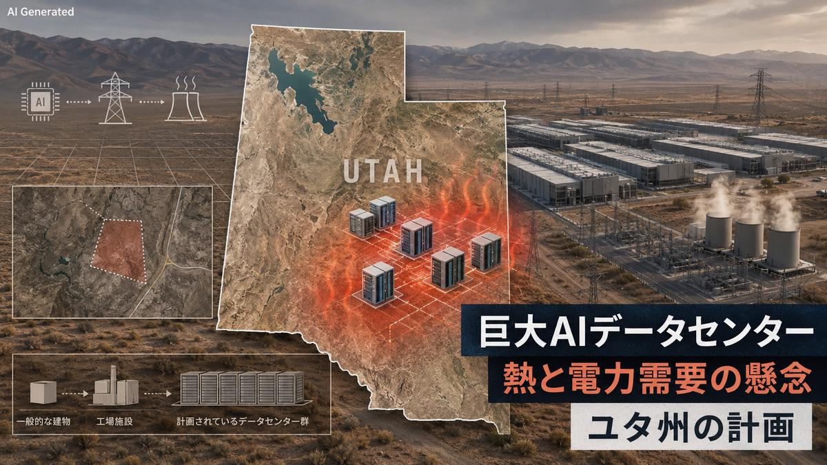 【悲報】AIのデータセンター、毎日原爆23発分の熱を放出してしまう